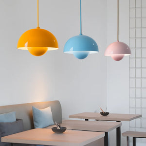 Halbkreisförmiger bunter Kronleuchter – Skandinavisches Design für Esszimmer & Wohnzimmer – image 6