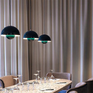 Halbkreisförmiger bunter Kronleuchter – Skandinavisches Design für Esszimmer & Wohnzimmer – image 16