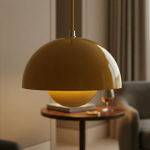 Halbkreisförmiger bunter Kronleuchter – Skandinavisches Design für Esszimmer & Wohnzimmer – image 3