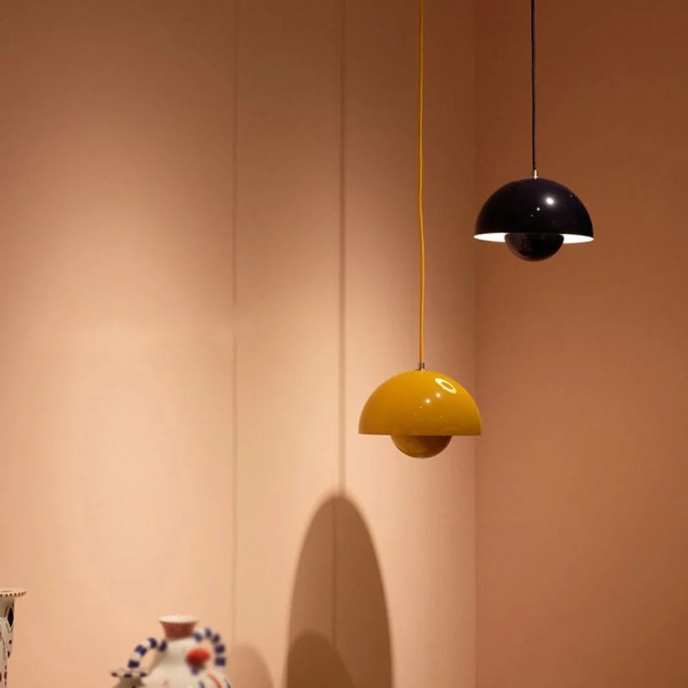Halbkreisförmiger bunter Kronleuchter – Skandinavisches Design für Esszimmer & Wohnzimmer – image 12