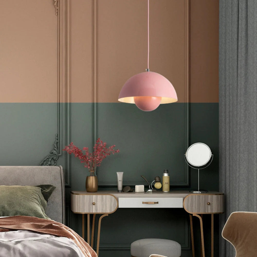 Halbkreisförmiger bunter Kronleuchter – Skandinavisches Design für Esszimmer & Wohnzimmer – image 23